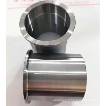 CNC Machining motor shaft bushing hardened steel bushing  flanged bush